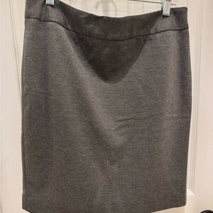 LOFT Gray Pencil Skirt